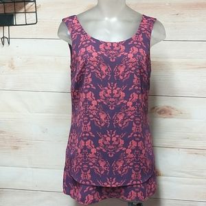 Cabi Plum & Rhubarb Cameo Top Size XS
